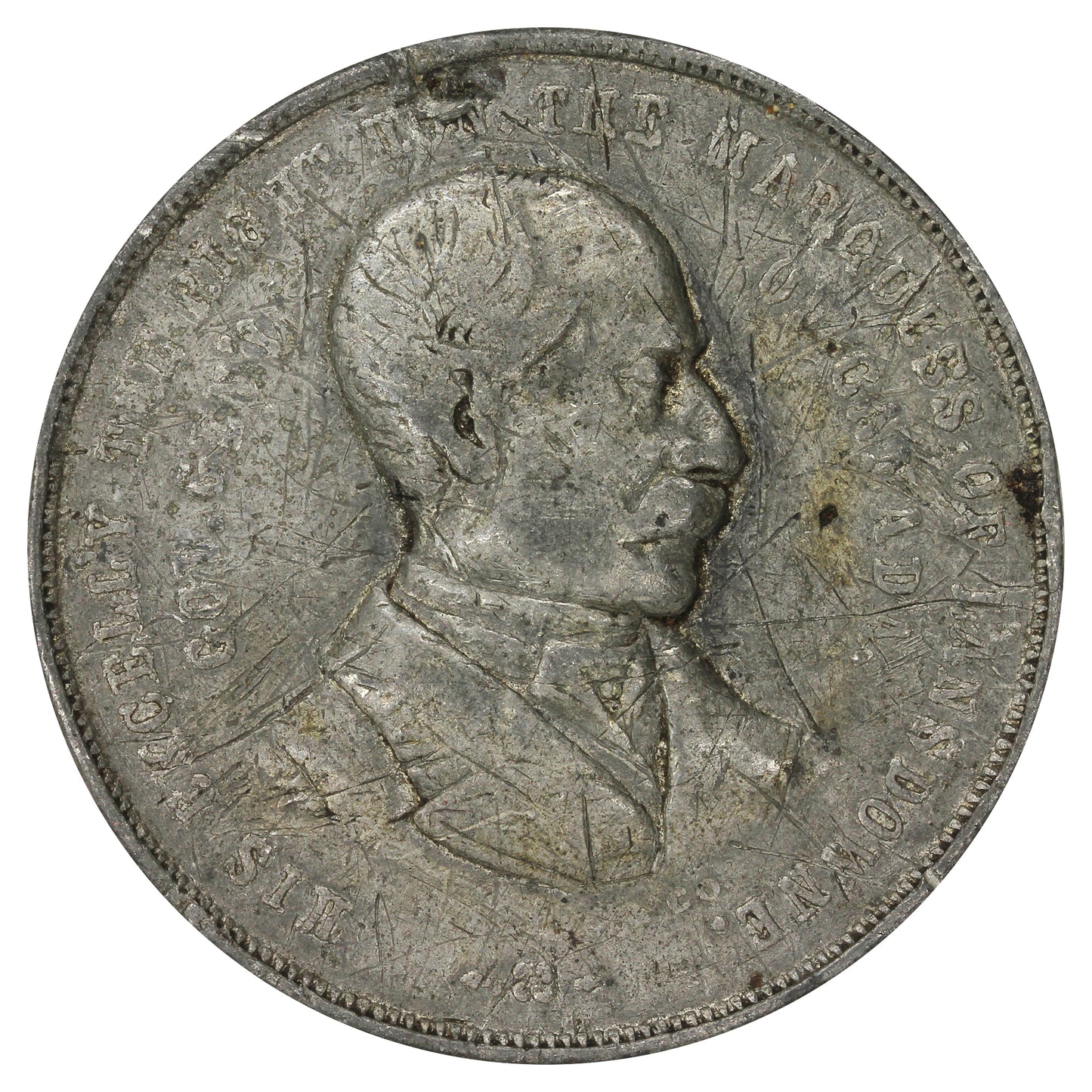 1885 Stratford, ON, Incorporation Commemorative Medal Very Fine (VF20)