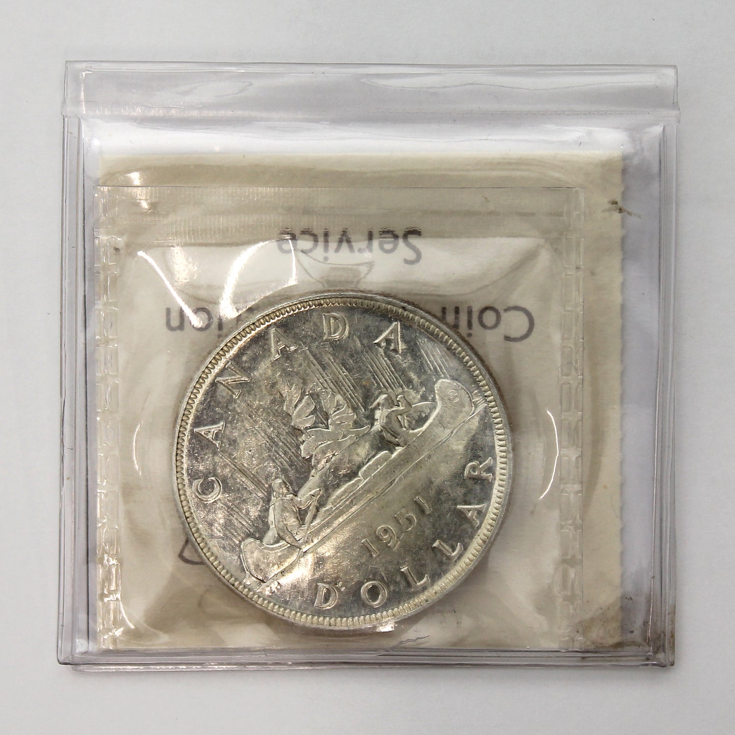 1951 Canada Dollar ICCS Certified MS60 (Toned)