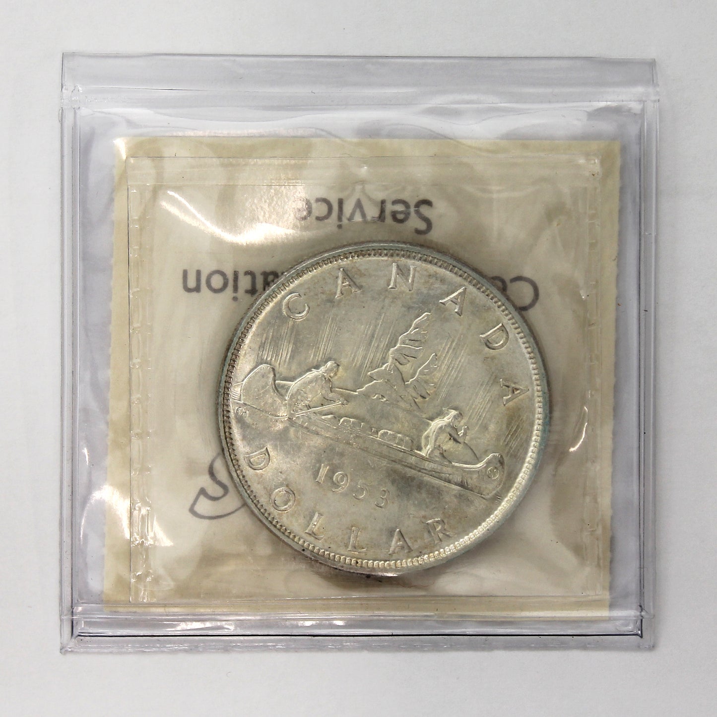 1953 SF Canada Dollar ICCS Certified MS64 (Toned)