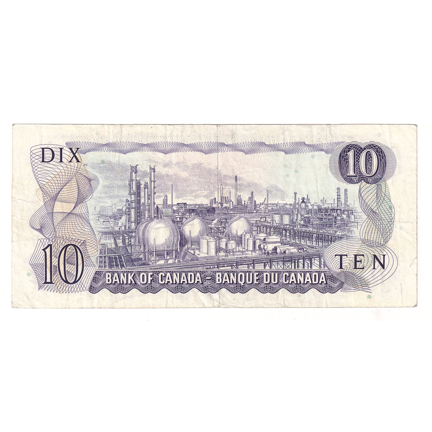 BC-49cA 1971 Canada $10 Lawson-Bouey, *VJ, F-VF (tear)