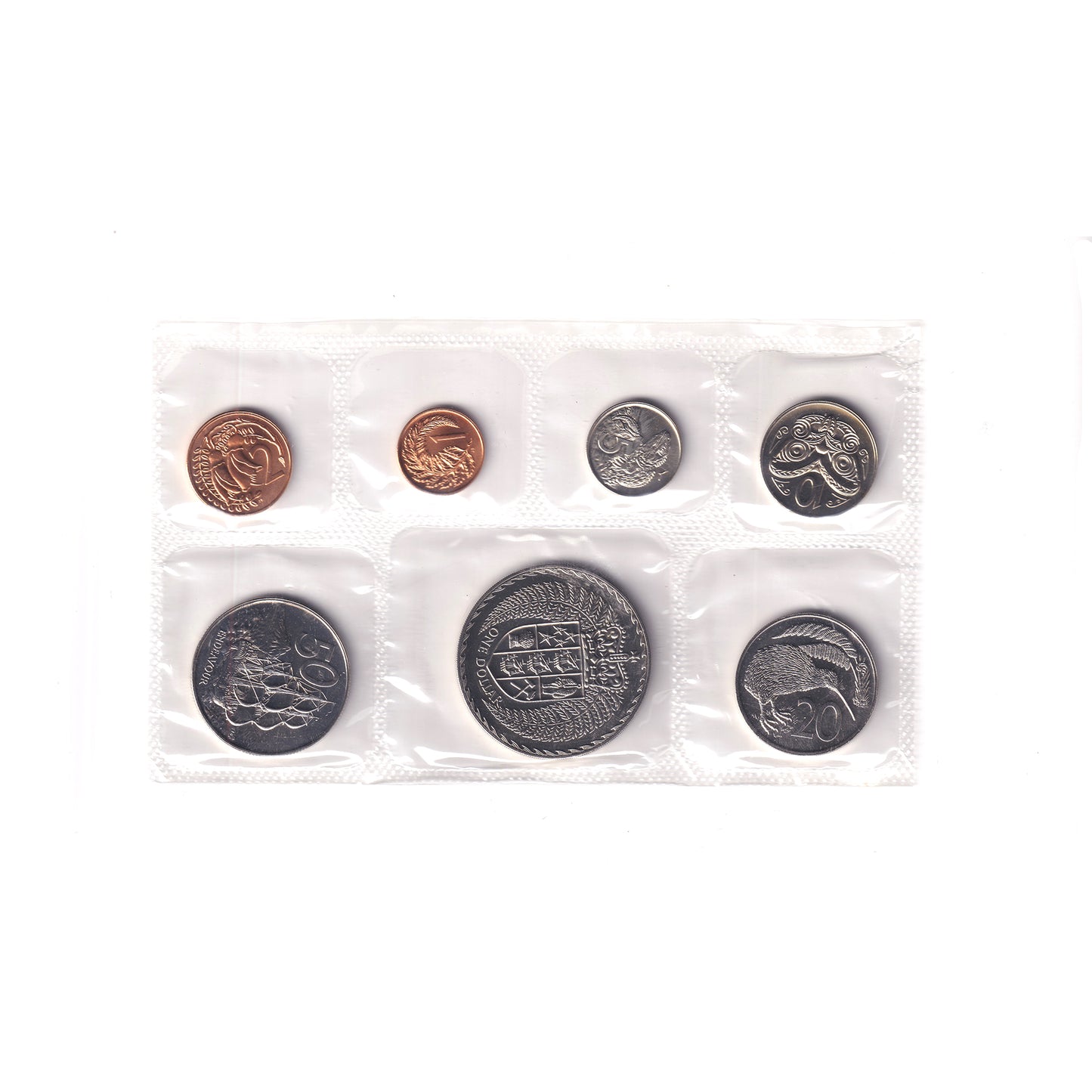 1979 New Zealand Uncirculated Coin Set (Impaired)