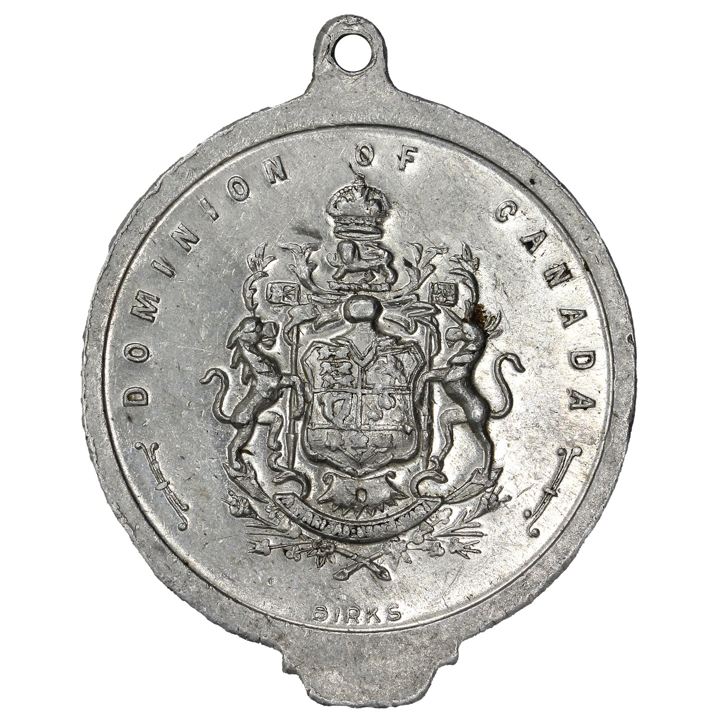 1939 King George VI Queen Elizabeth Royal Visit Medal
