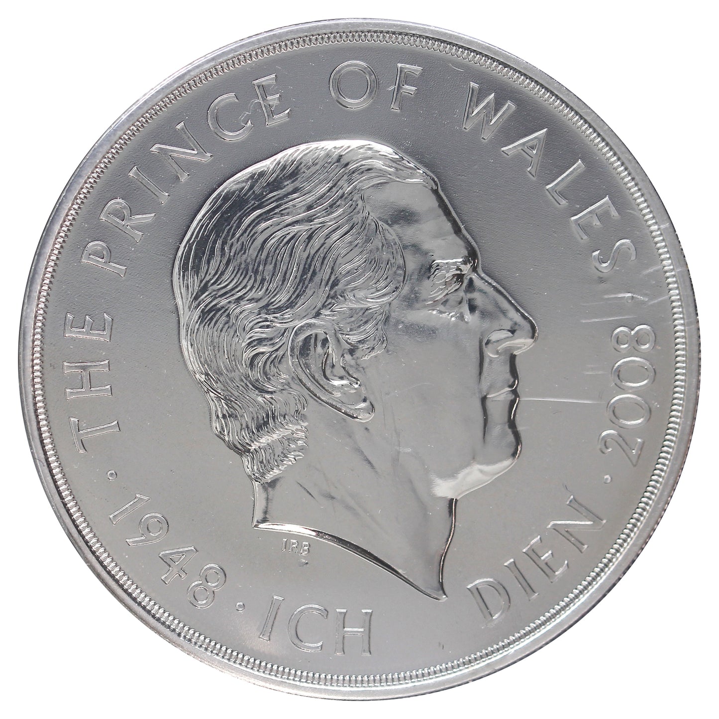 2008 HRH Prince of Wales 60th Birthday Commemorative Crown in Presentation Folder