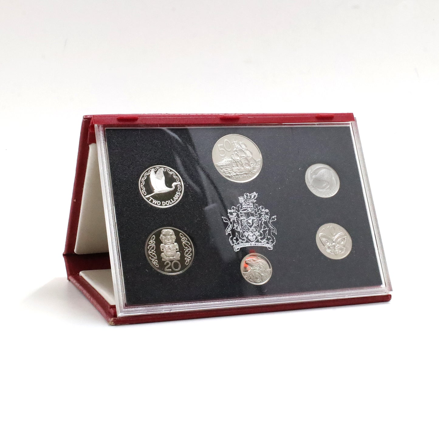 New Zealand 1990 6-Coin Proof Set in Presentation Folder (Issues)