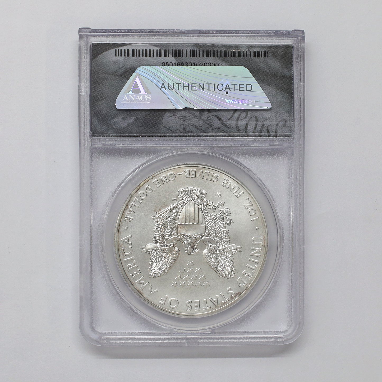 2012W USA $1 Eagle ANACS Certified SP67 (No Tax)
