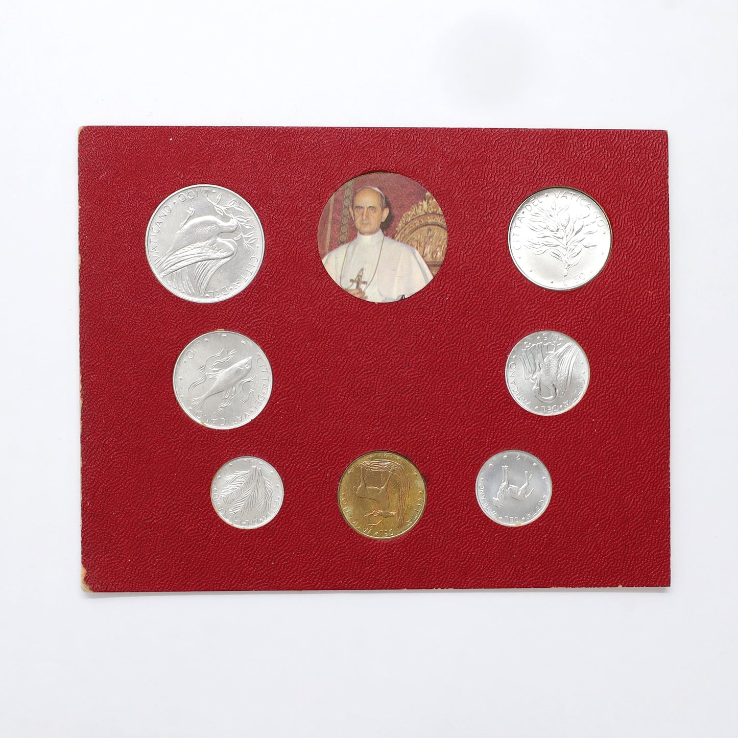 Vatican City 1975 Pope Paul VI 7-Coin Set (Issues)
