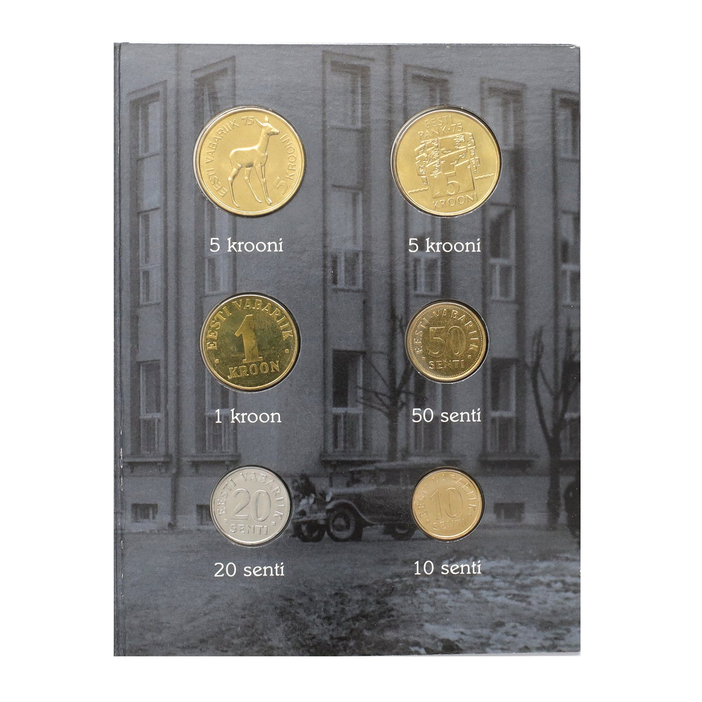 Estonia 1998 6-Coin Set (light wear)