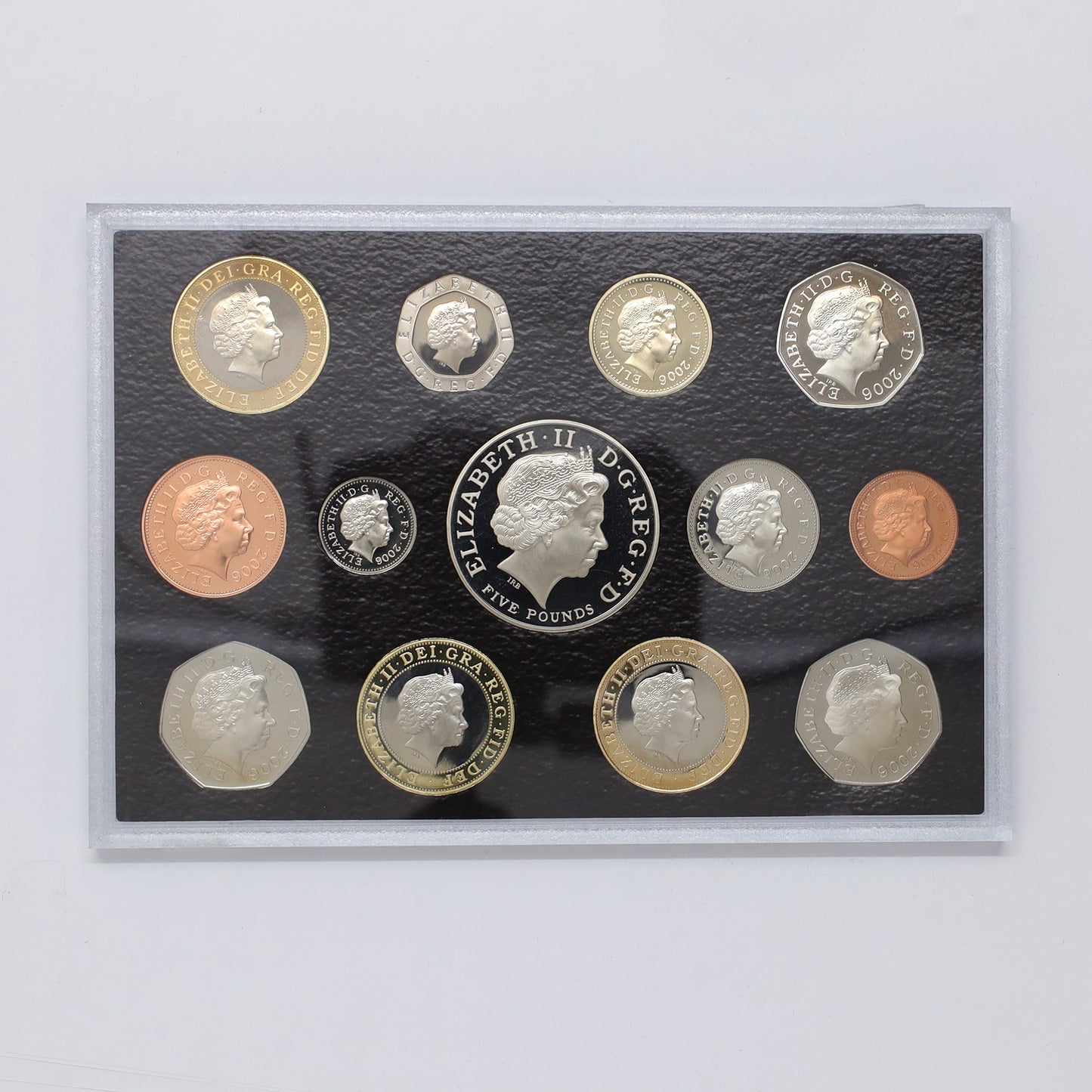 United Kingdom 2006 Annual 13-Coin Proof Set (light scuffs)