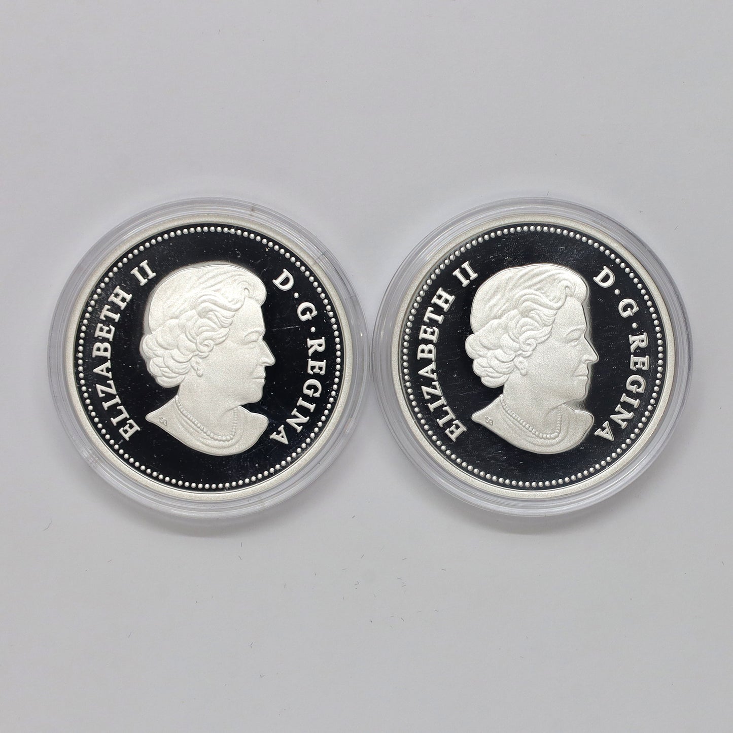 Pair of 2013 Canada $20 Superman 75th Anniversary Silver Coins, 2pcs (No Tax) Issues
