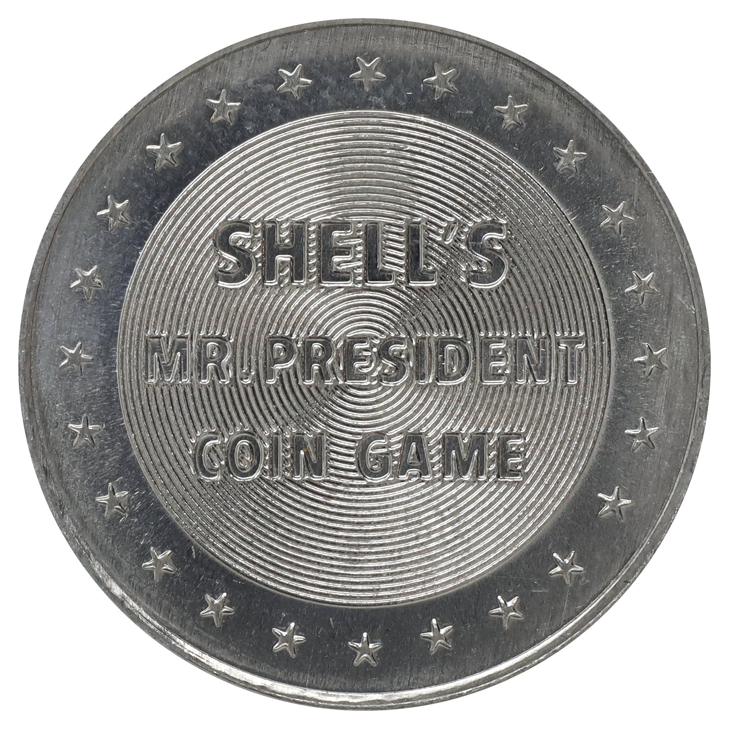 1968 Shell's Mr. President Coin Game Piece: Calvin Coolidge