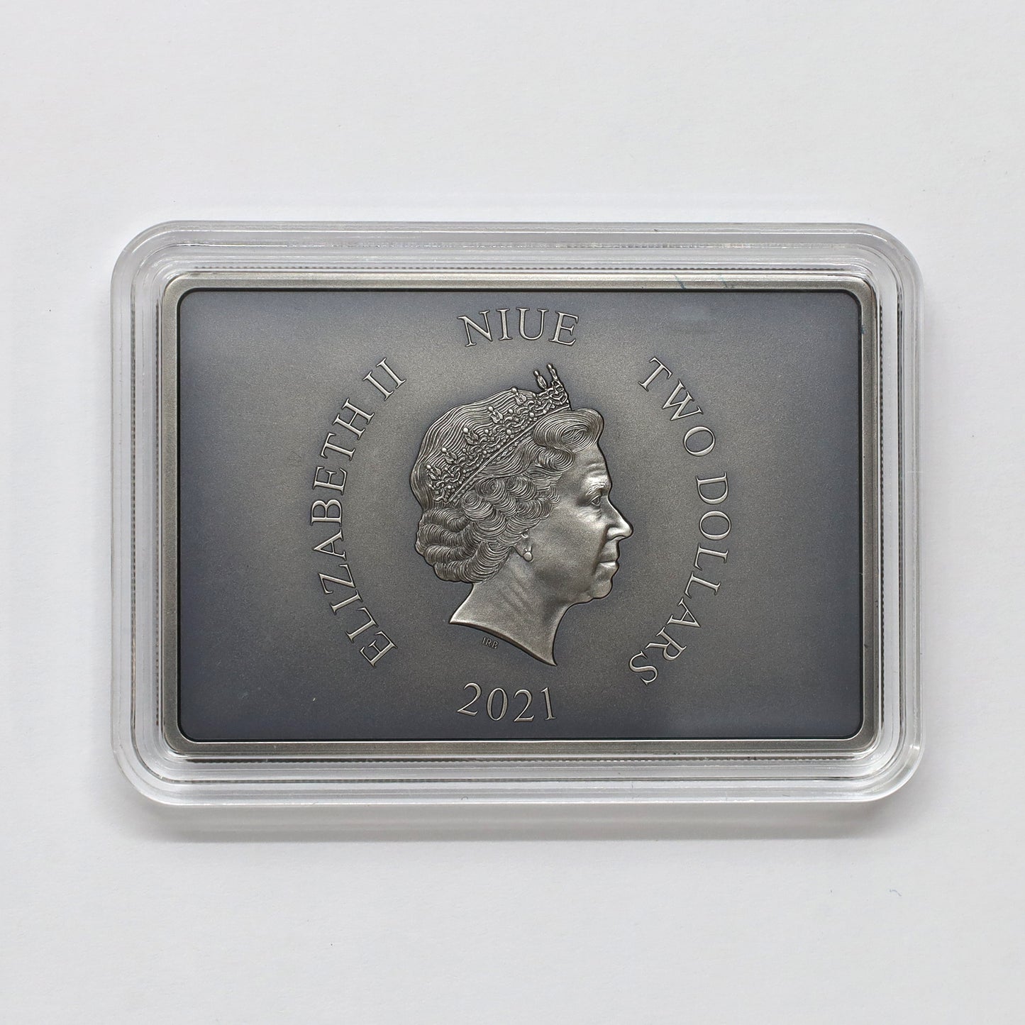 2021 Niue $2 Star Wars: Knights of Ren 1oz. .999 Fine Silver Bar (No Tax) minor wear