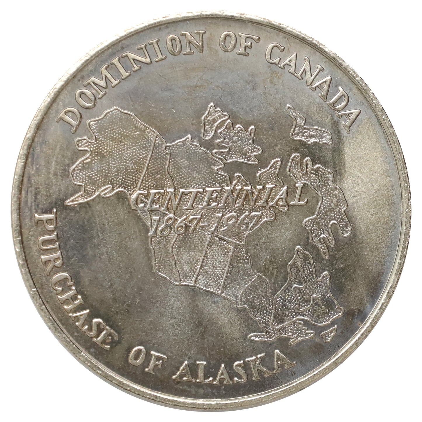 1967 William H. Seward & John A. Macdonald Centennial Medallion