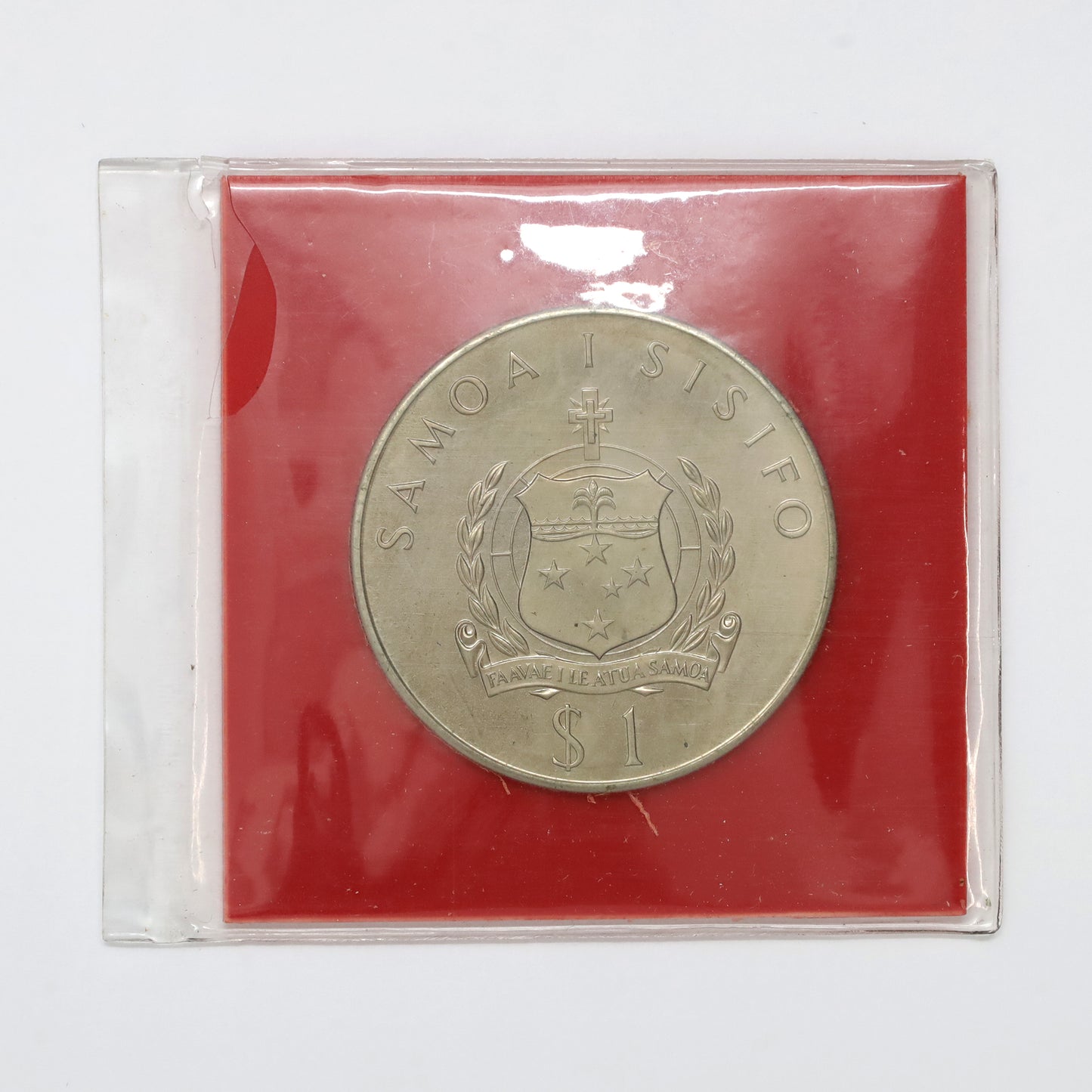 Western Samoa 1974 Xth British Commonwealth Games $1 Commemorative Medal (minor issues)