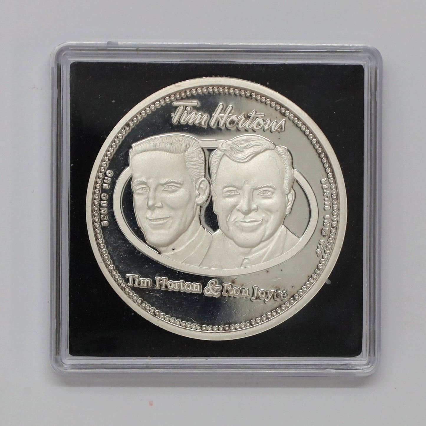2000 Canada Tim Hortons, Ottawa, .999 Proof Silver Round (No Tax) scr. cap