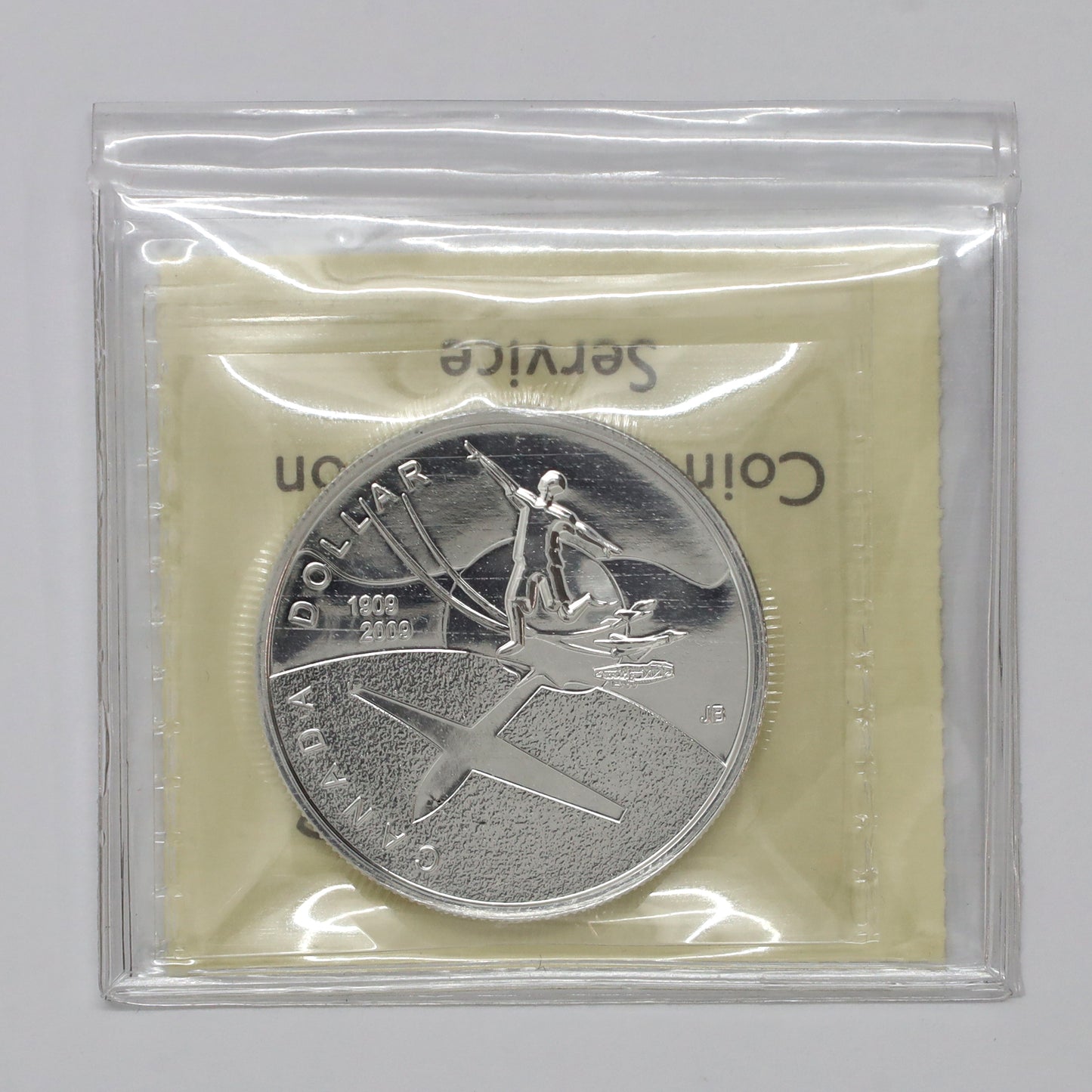 2009 Canada 100th Anniversary of Flight Proof Sterling Silver Dollar ICCS Certified MS67