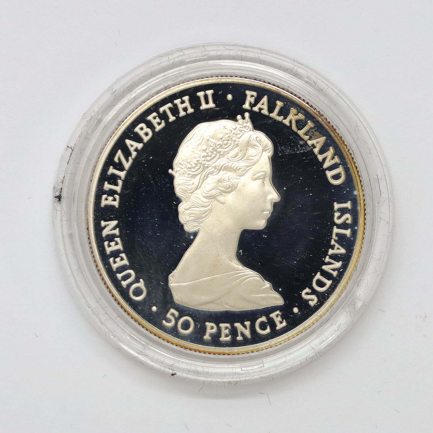 Falkland Islands 1982 Sterling Silver Liberation Crown (light wear)