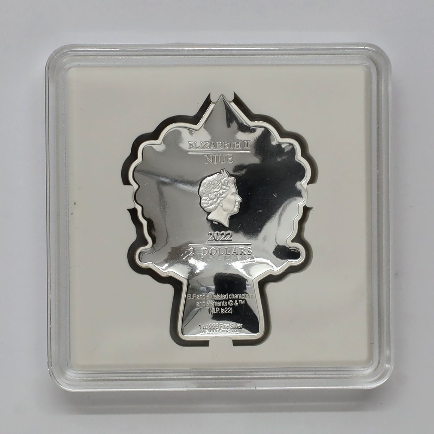 Niue 2022 WB Holiday: Elf 1 oz. Silver Chibi Coin (No Tax)