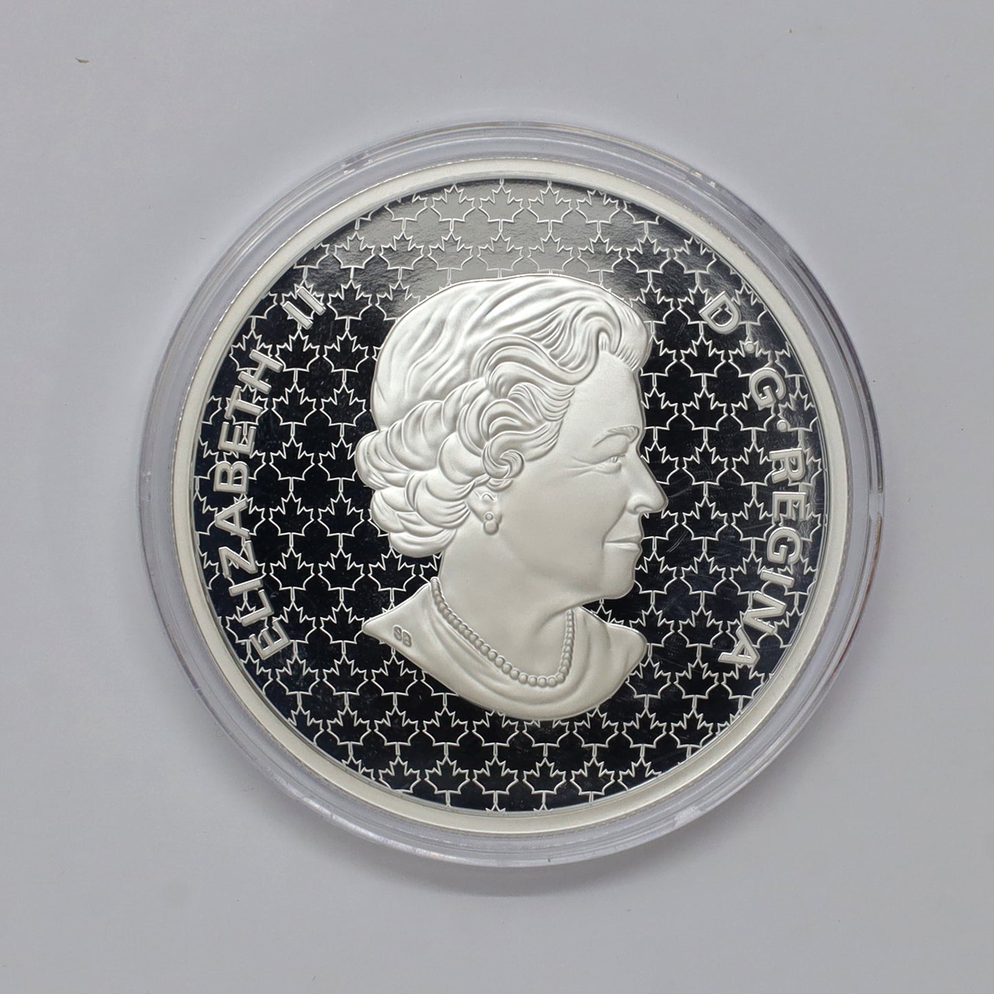2022 Canada 25-cent Bigger Picture: Caribou 5oz Fine Silver (No Tax) Coin Only (scr. cap)