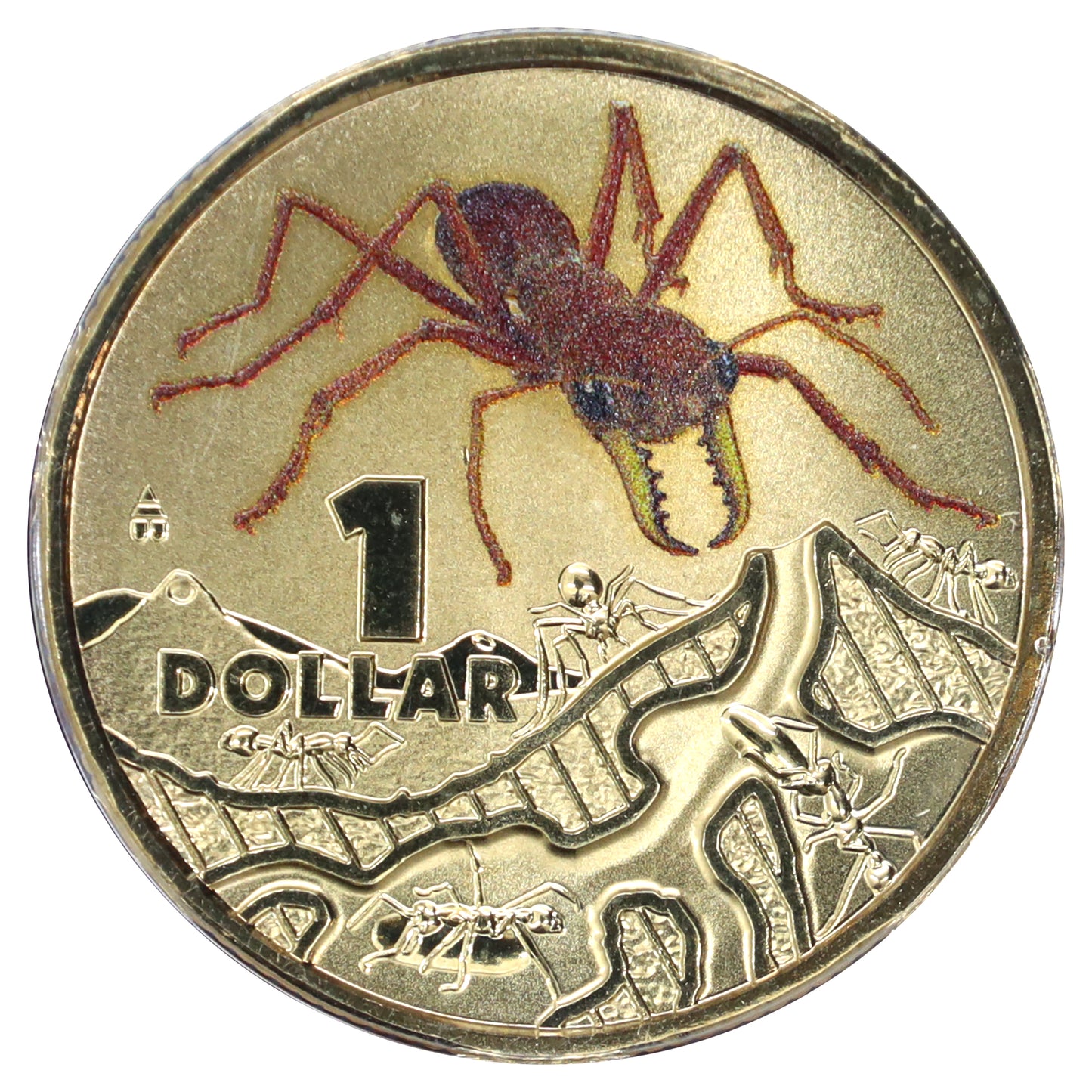Australia 2014 Things That Sting: Bull Ant Coin & Stamp First Day Cover