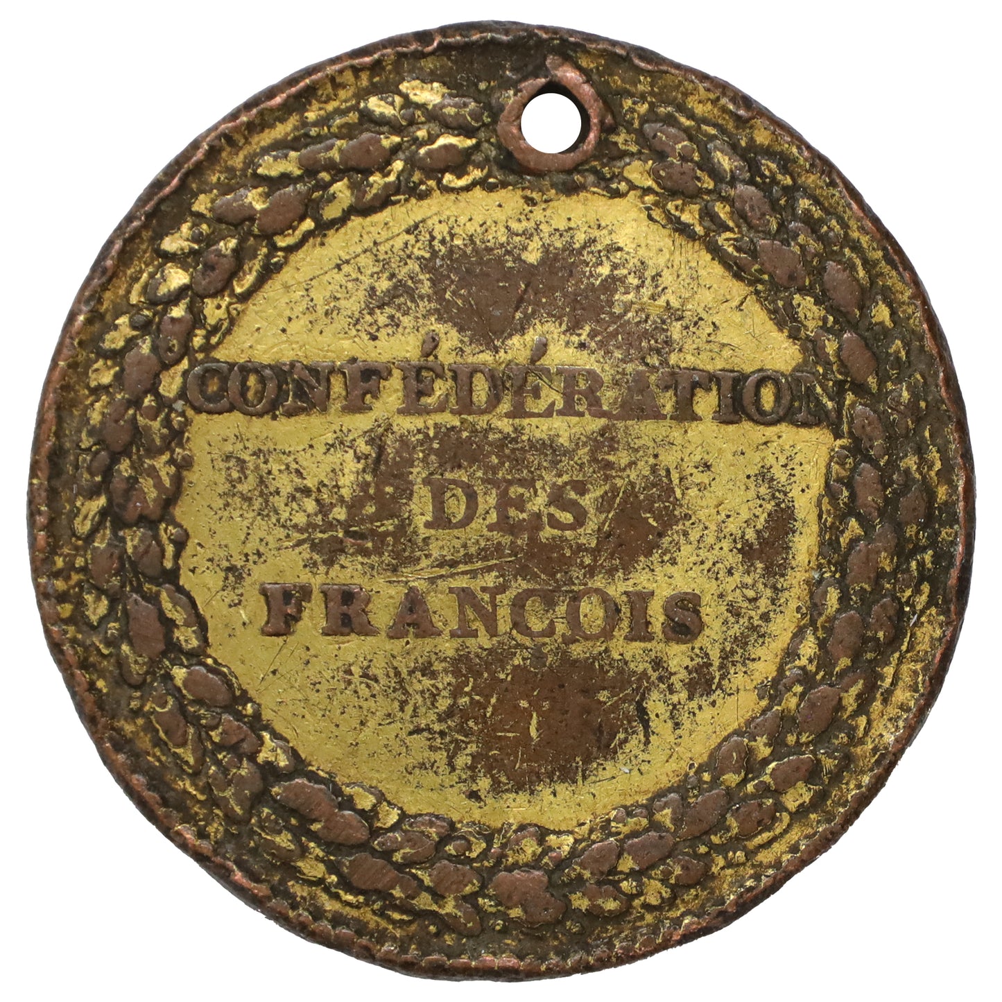 1790 French Revolution Confederation des Francois Medal
