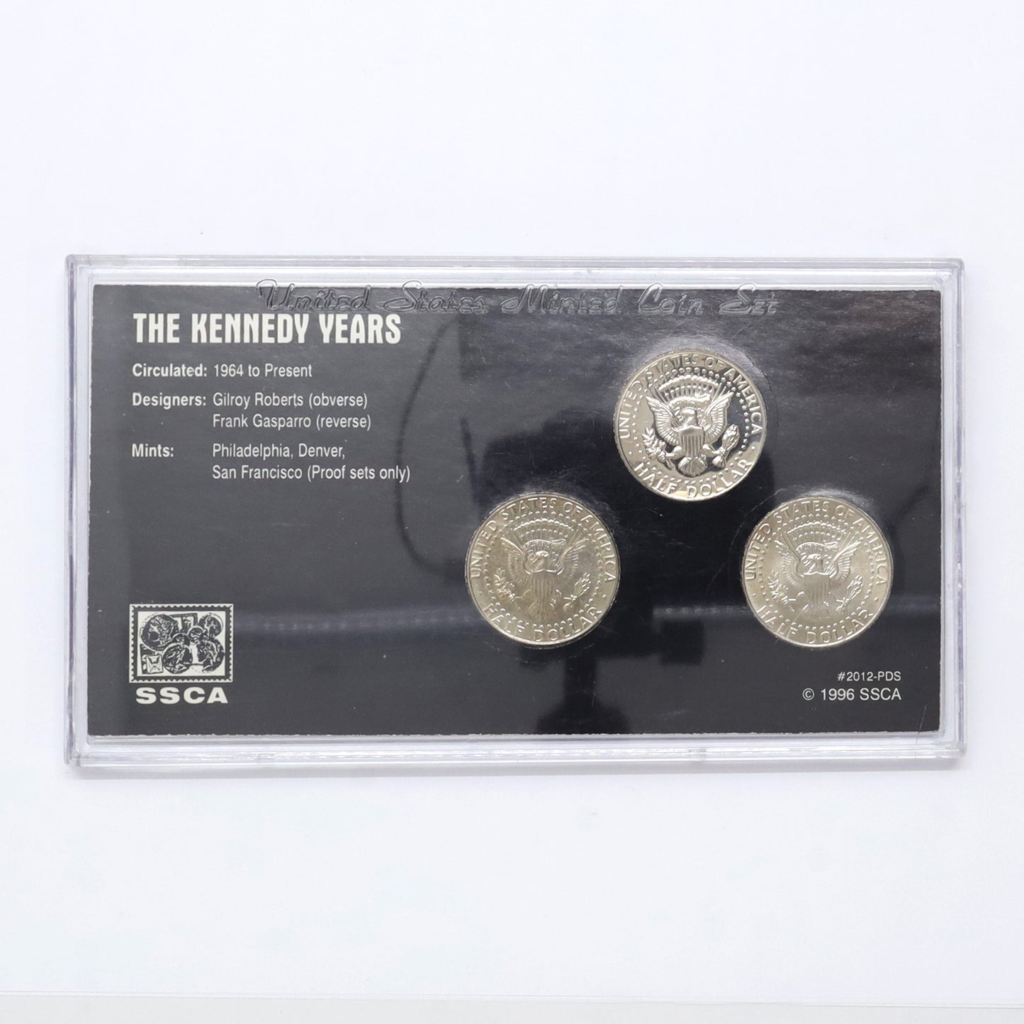 1996 USA Kennedy Years Half-Dollar Collection (minor wear)