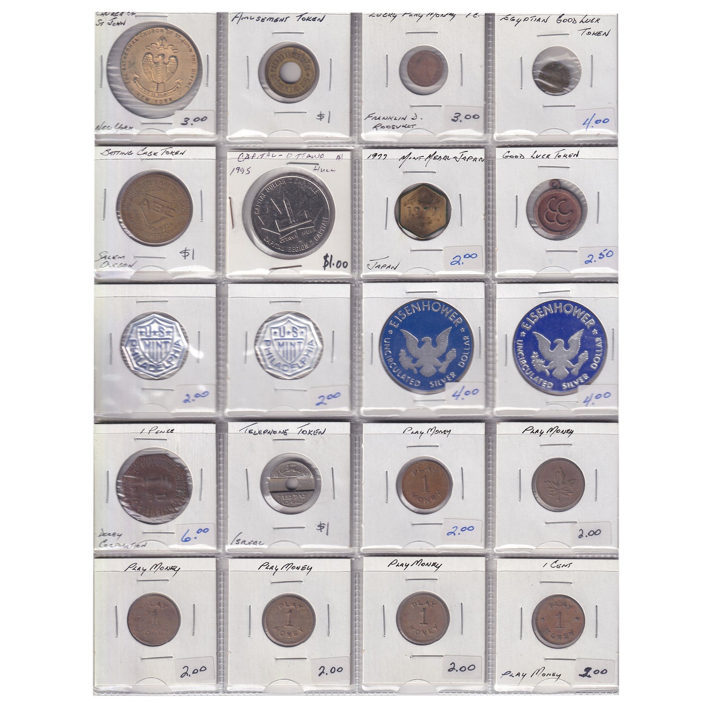 Lot of 60x Assorted Tokens and Patches! Casino, phone, arcade, Shell, and more! 60pcs