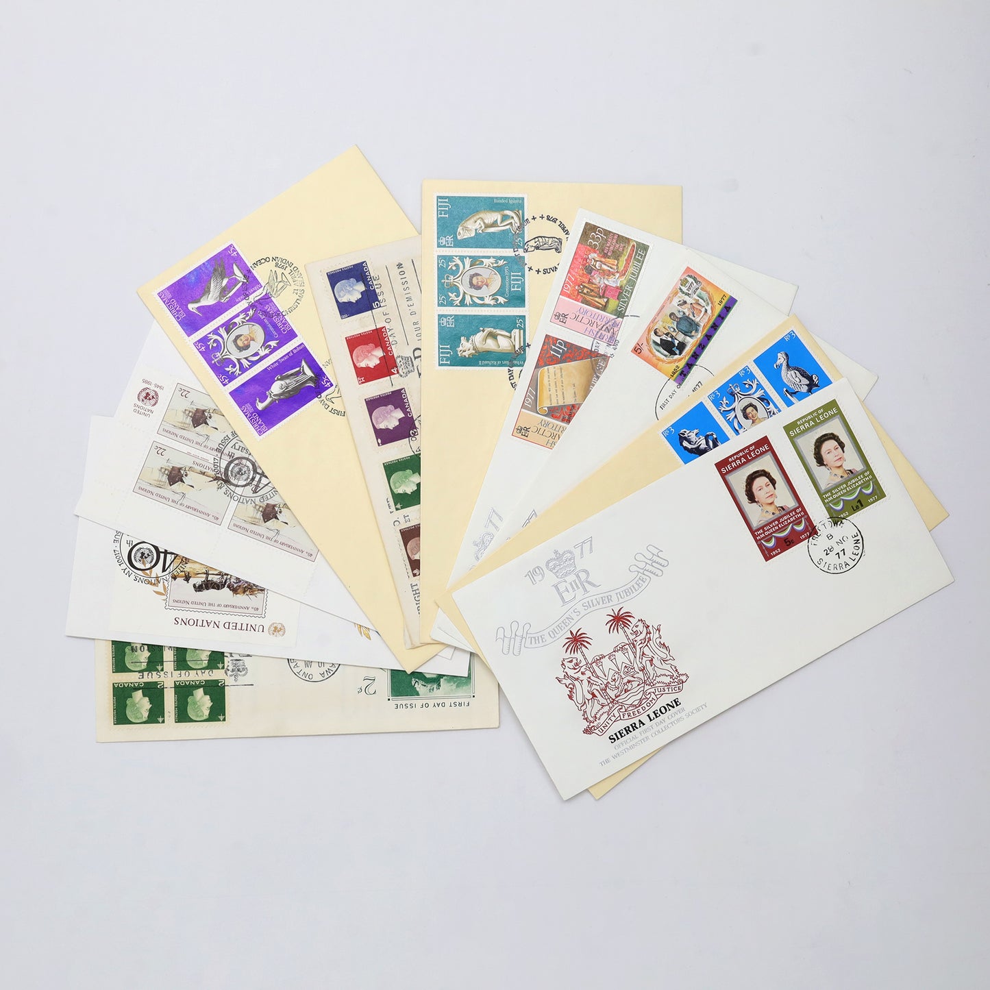 Lot of 40x 1963-2020 World First Day Covers, 40pcs (sold as-is)