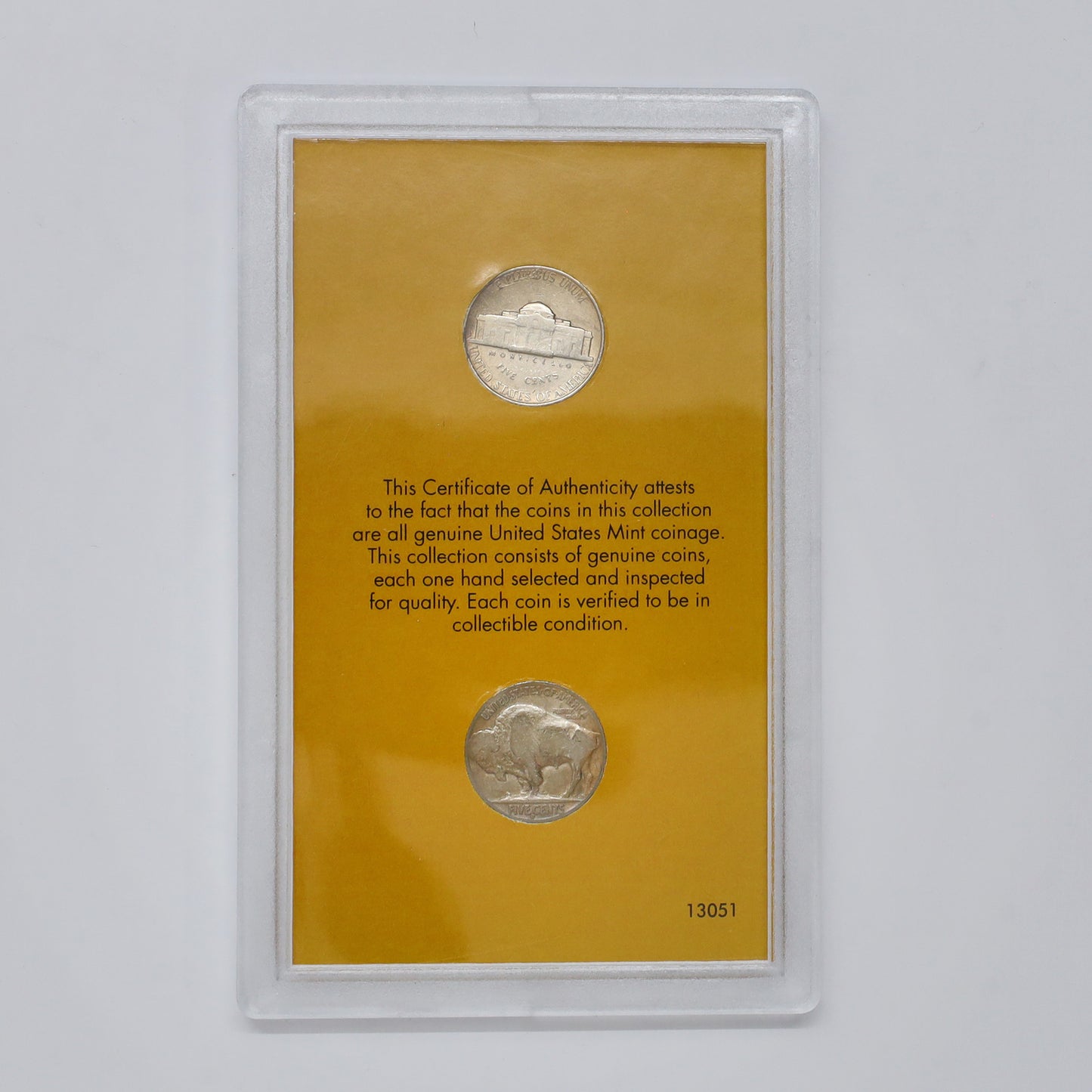 USA 1938 Double-Dated Nickel Collection (light wear)