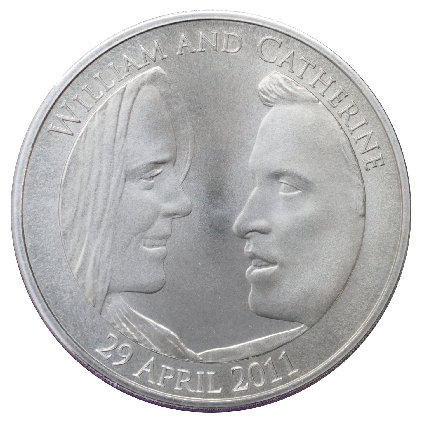 United Kingdom 2011 Prince William Catherine Middleton Official Royal Wedding Coin