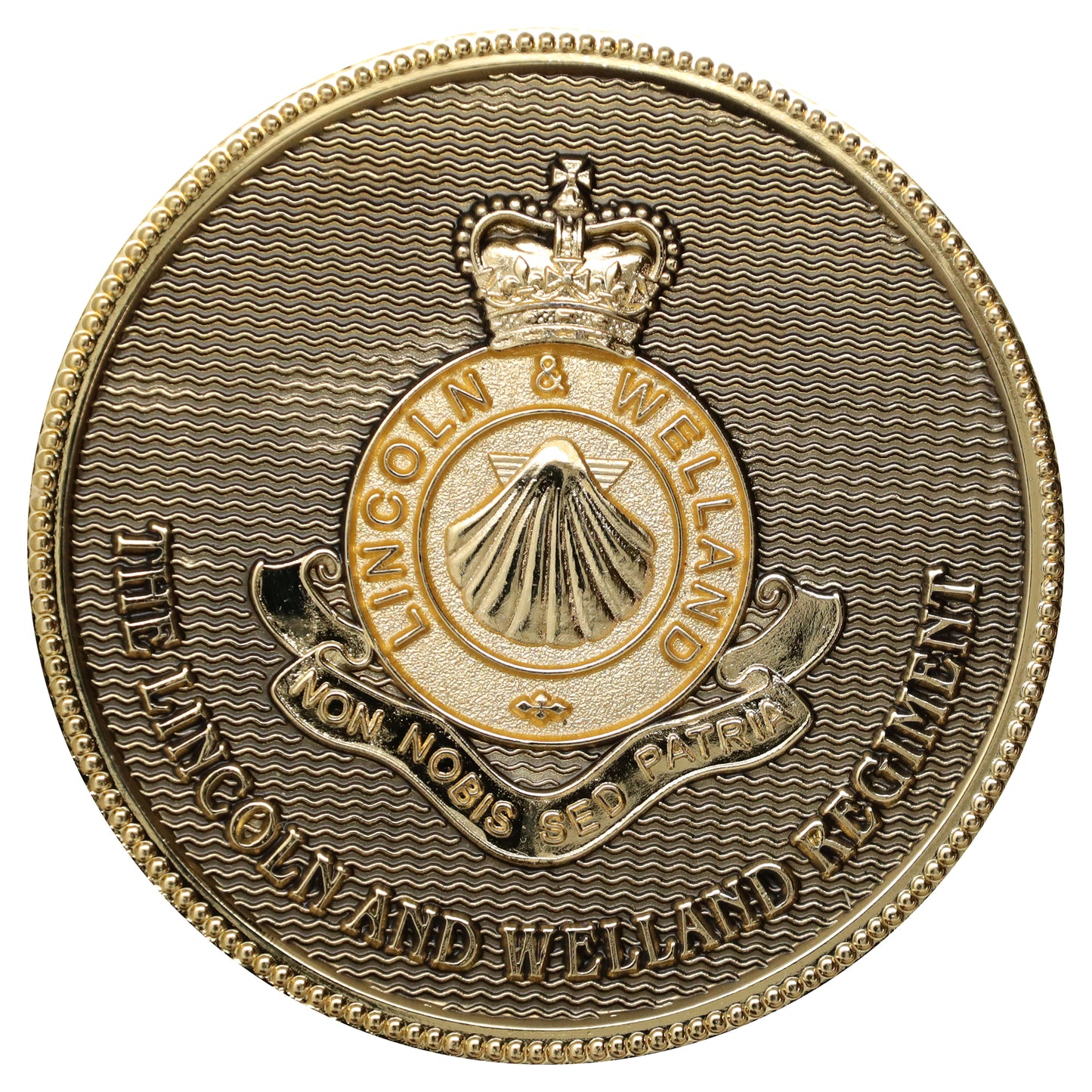 Canadian Army Reserve Lincoln & Welland Regiment "Lest We Forget" Challenge Coin