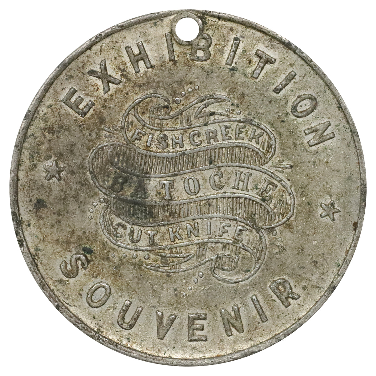 1885 Canada Dominion Exhibition "Must & Shall Be Preserved" Medallion Extra Fine (EF40)