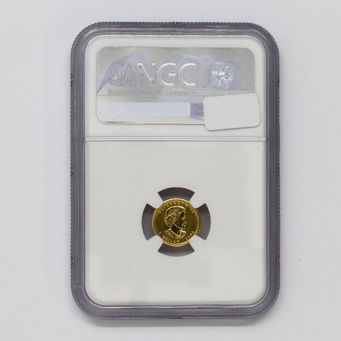 2008 Canada $1 1/20oz. .9999 Gold Maple Leaf NGC Certified MS69 (No Tax)