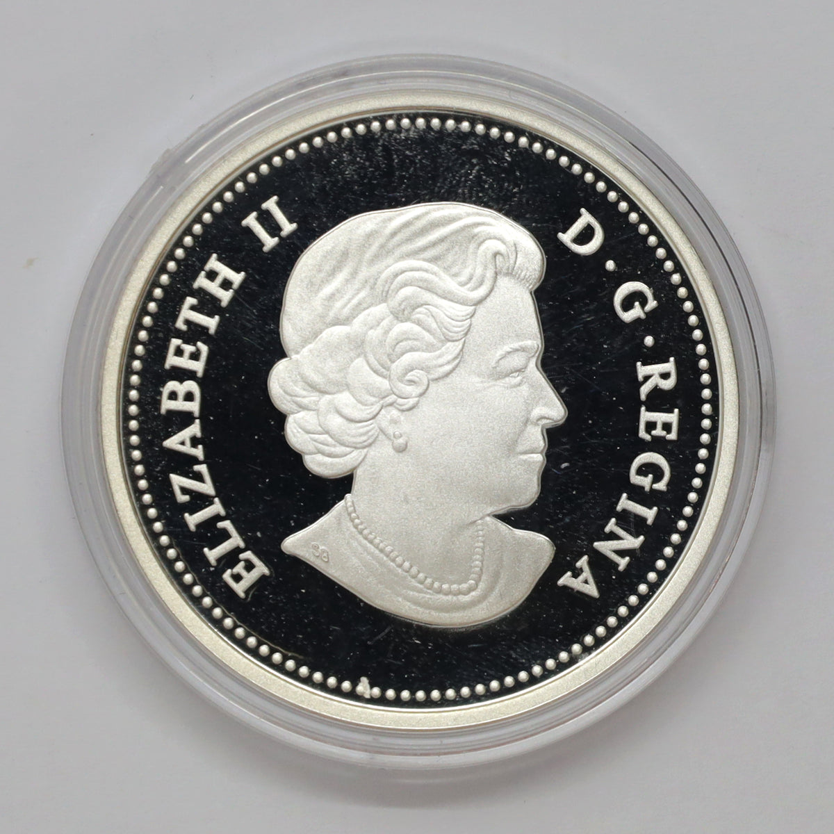 2012 Canada $20 Diamond Jubilee Royal Cypher Fine Silver (No Tax) scr. cap