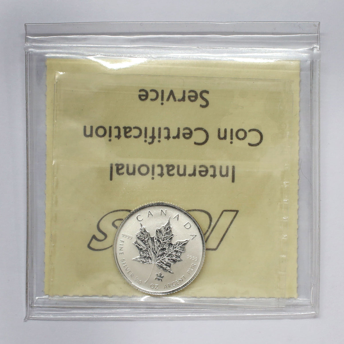2004 Canada $2 RCM Privy Mark 1/10oz. .9999 Silver Maple Leaf ICCS Cert. SP67 (No Tax)