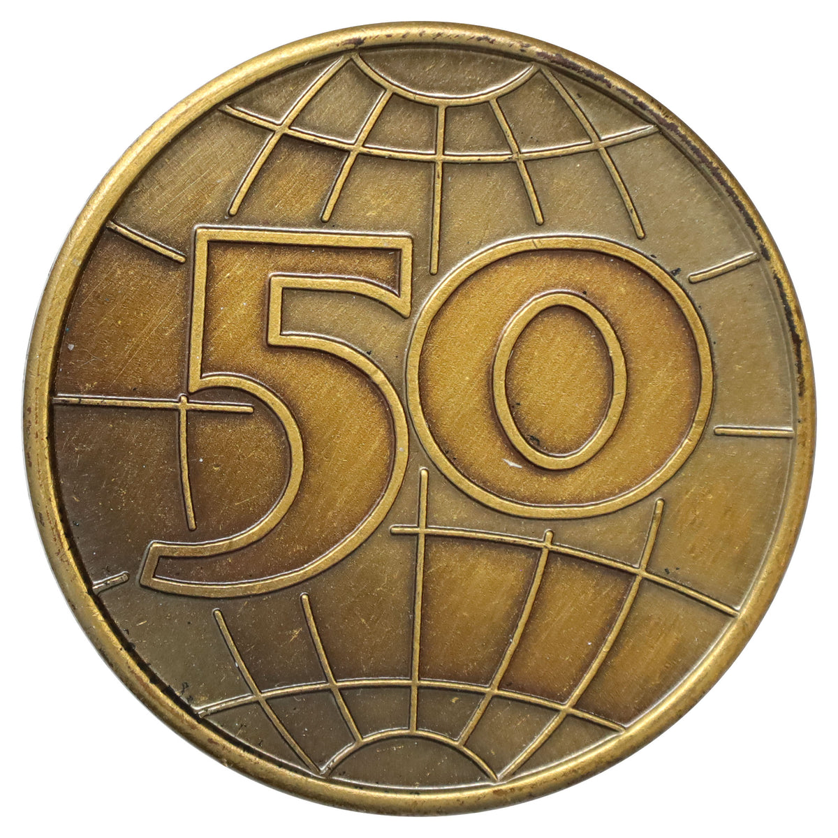 1983 USA Rockwell Collins, Inc. 50th Anniversary Medallion