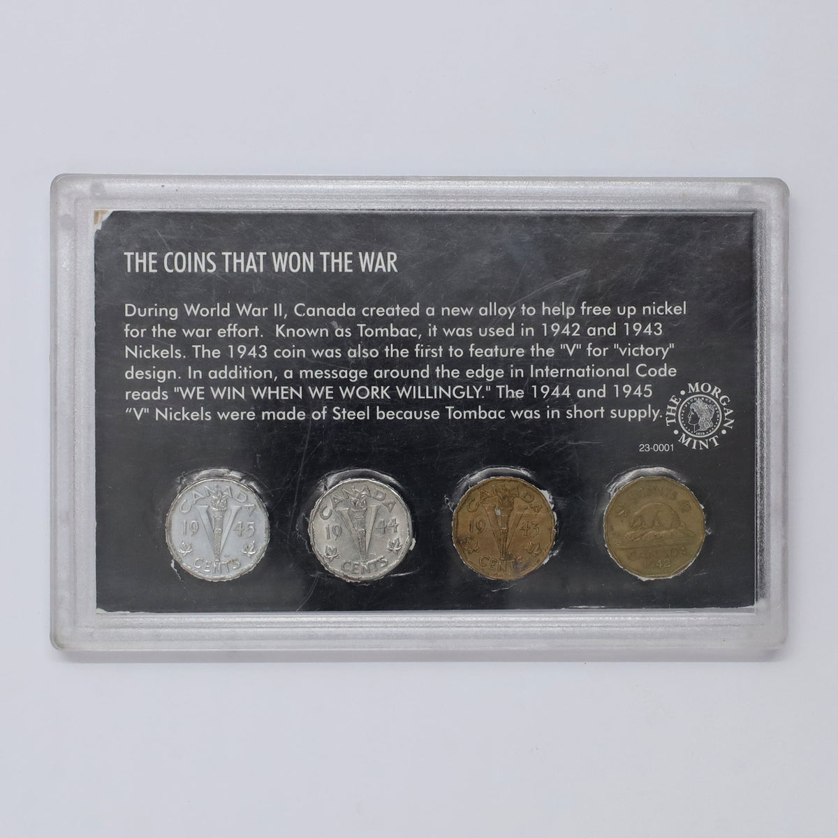 Canada Coins That Won the War Novelty Set (light wear)