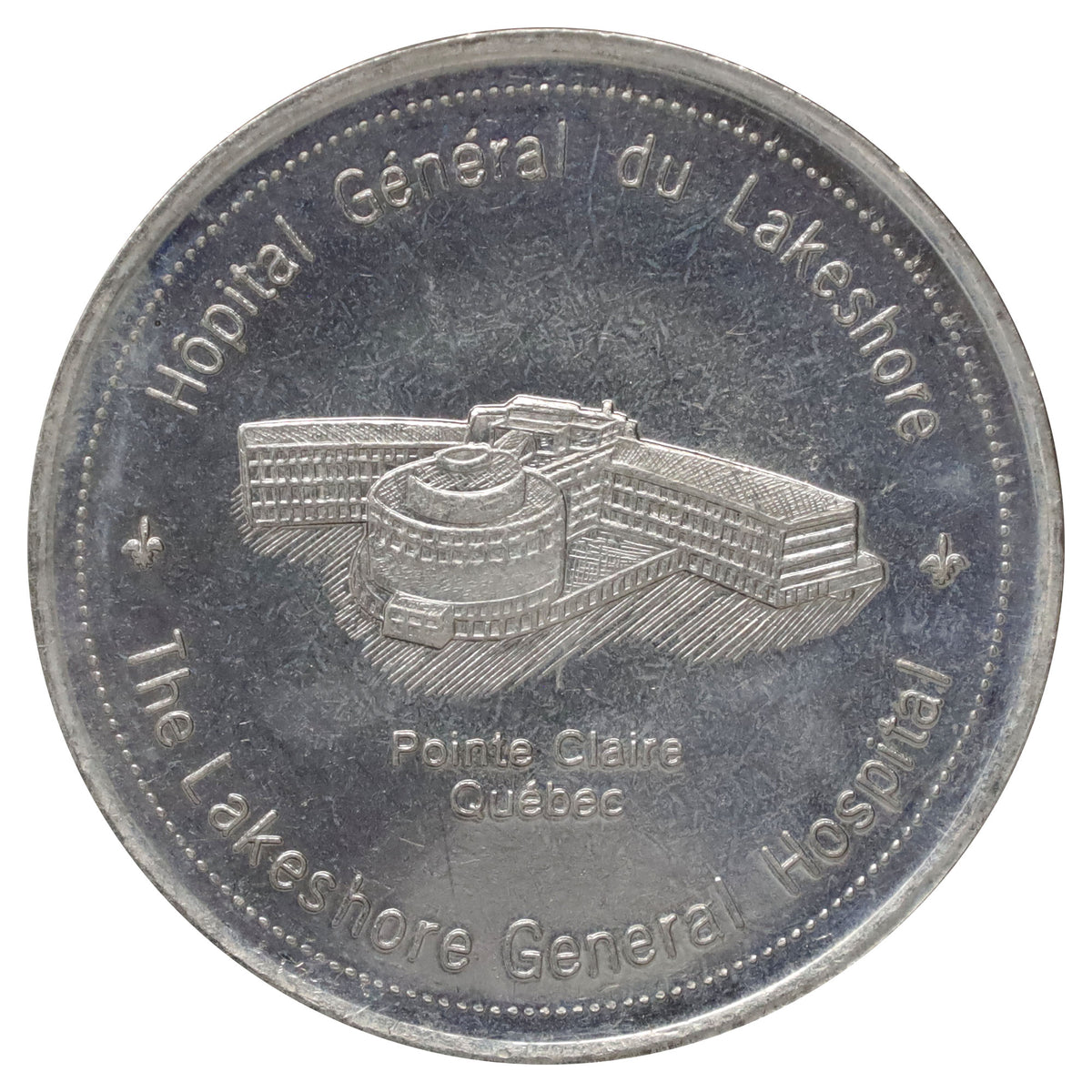 1987 Canada Pointe-Claire, QC, Lakeshore Coin Club 25th Anniversary Token