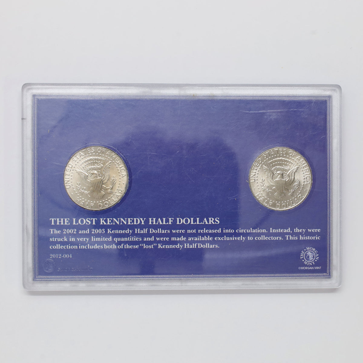 2002-2003 "Lost" Kennedy Half Dollar 2-Piece Novelty Coin Set (issues)