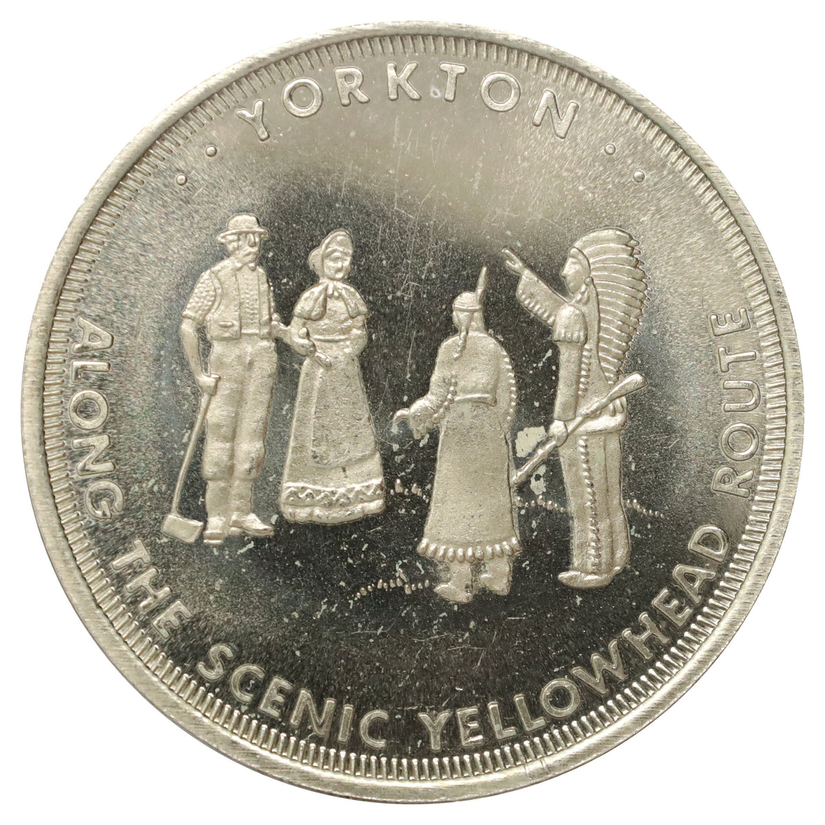 Vintage Yorkton, SK, Western Development Museum Souvenir Medallion