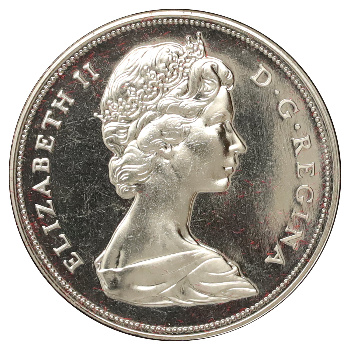 1970 Manitoba Cased Nickel Dollar, Japan Expo '70 Edition (light wear)