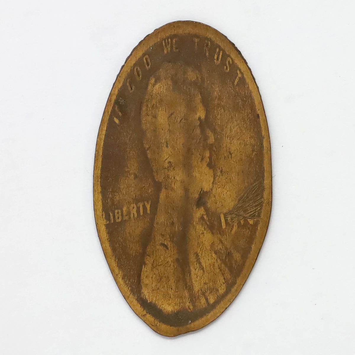 1965 USA New York World's Fair Masonic Center Pressed Penny