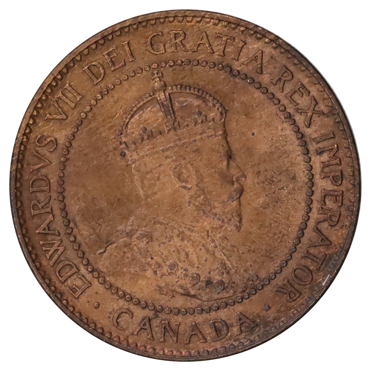 1902 Canada 1-cent Brilliant Uncirculated (MS63) Red & Brown