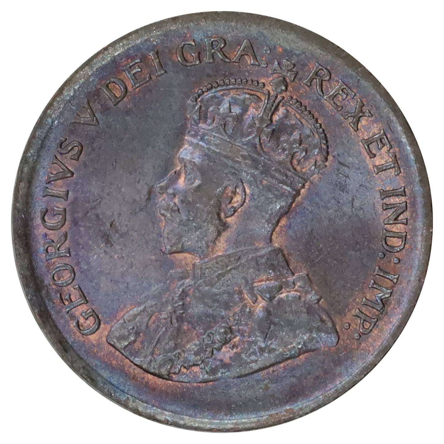 1934 Canada 1-cent Brilliant Uncirculated (MS63) Lustrous Brown