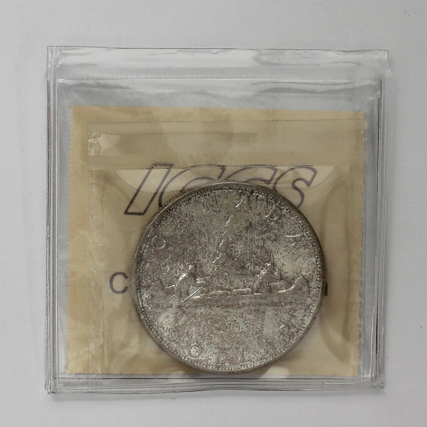 1957 Canada Dollar ICCS Certified MS63 (Toned)