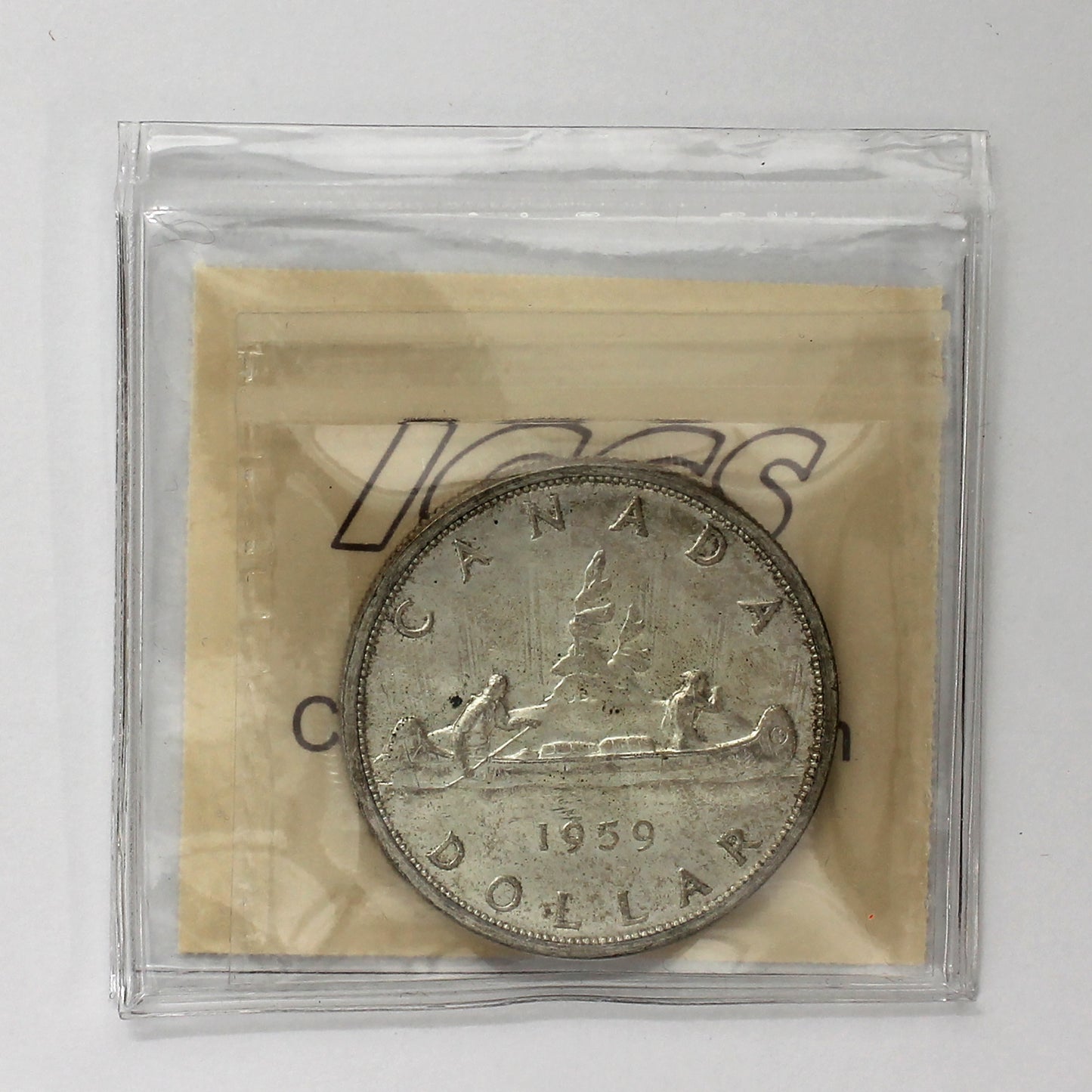 1959 Canada Dollar ICCS Certified MS63 (Toned)