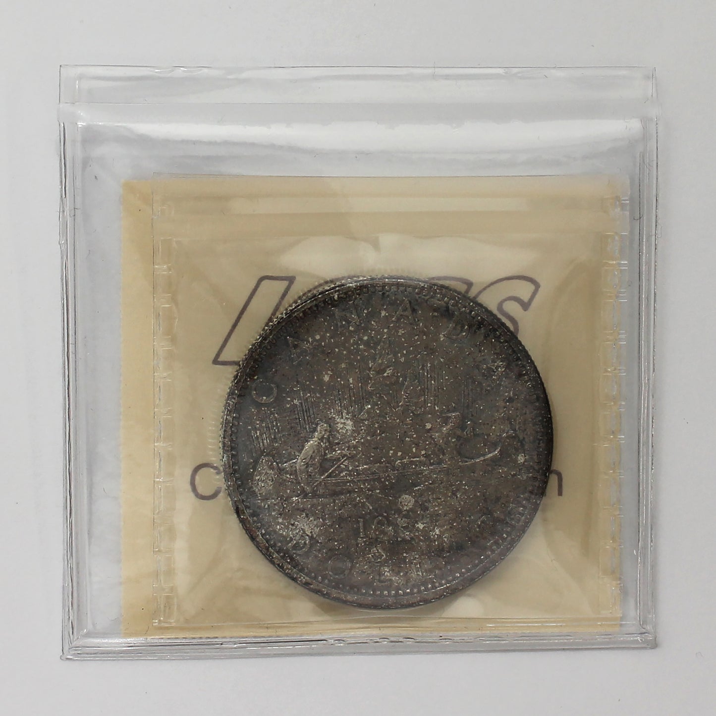 1965 Med Beads Ptd. 5 (Type 5) Canada Dollar ICCS Certified MS64 (Toned)
