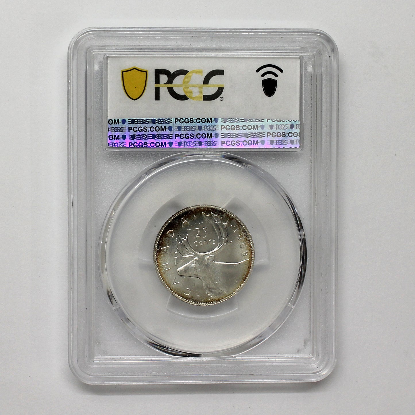 1953 Canada 25-cents PCGS Certified MS64