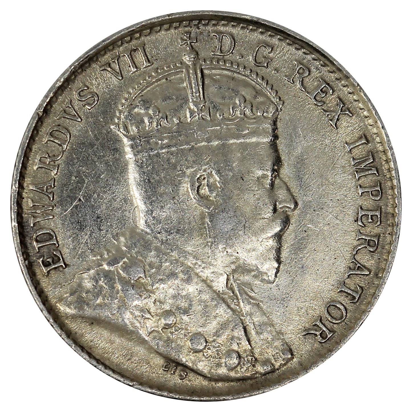 1902H Large H Canada 5-cents EF-AU (EF45) Impaired