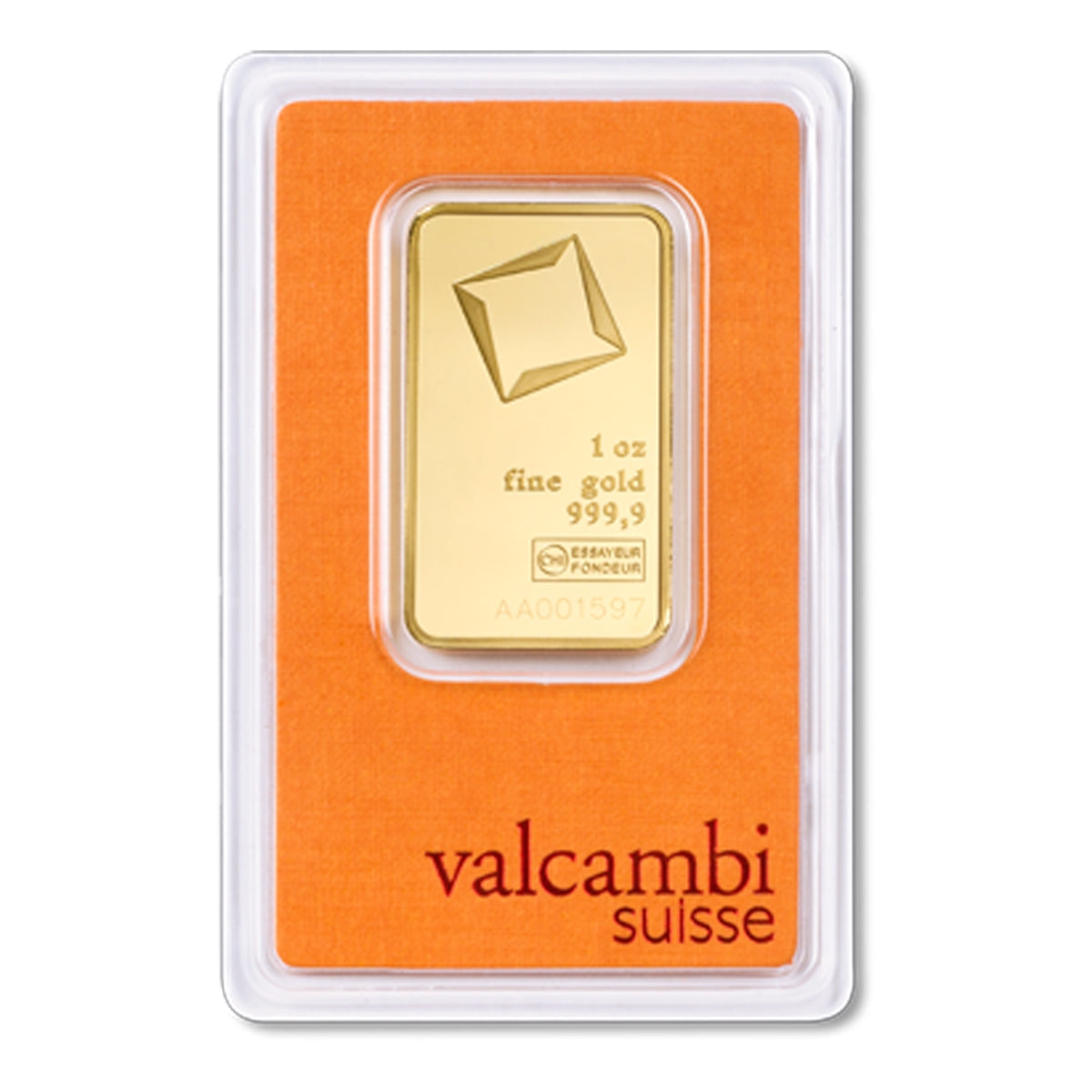 (LPO) Valcambi Suisse 1oz. 999 Fine Gold Bar (TAX Exempt) Package Scuffed. - NO Credit Card/Paypal