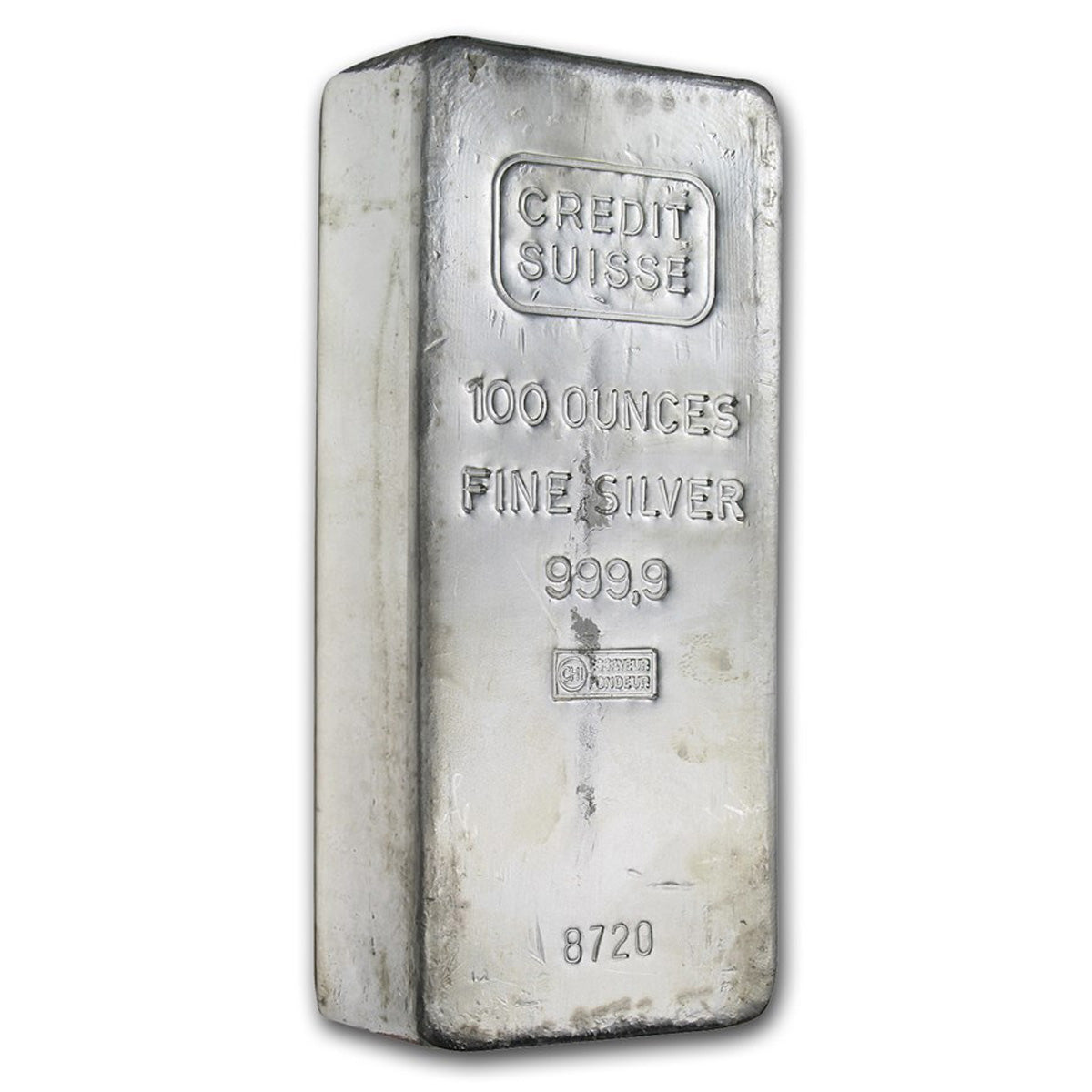 (LPO) Credit Suisse 100oz Silver Bar w COA (No Tax) Issues - No Credit cards/Paypal